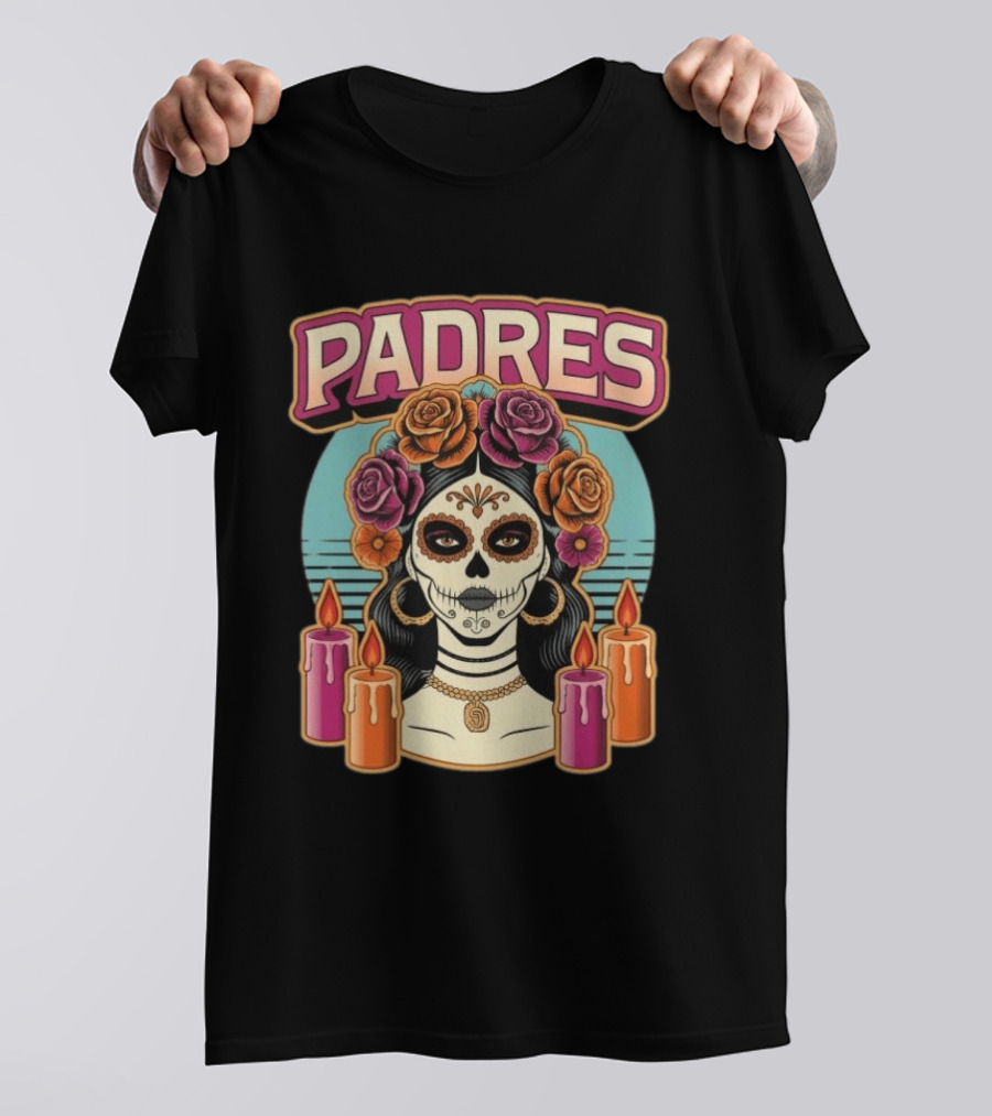 SD Padres Día De Los Muertos 2026 City Connect T-Shirt