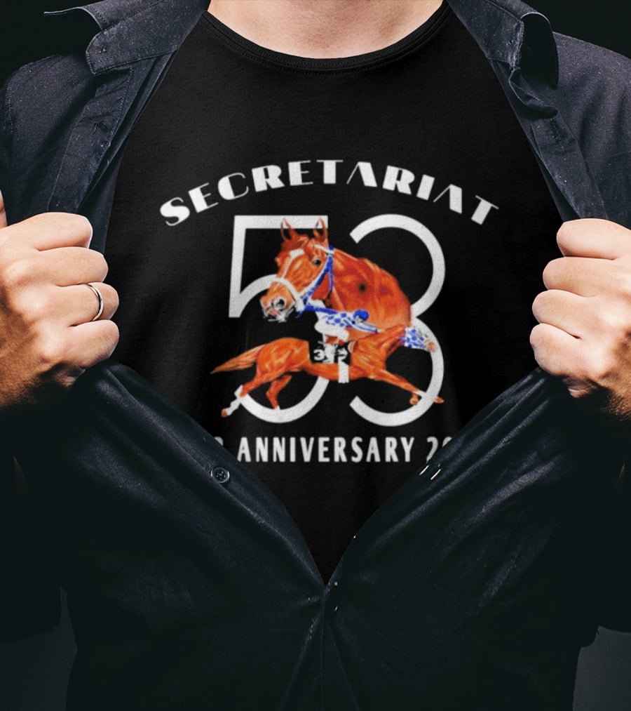 Secretariat 1973 50th Anniversary 2026 Racing Legend T-Shirt