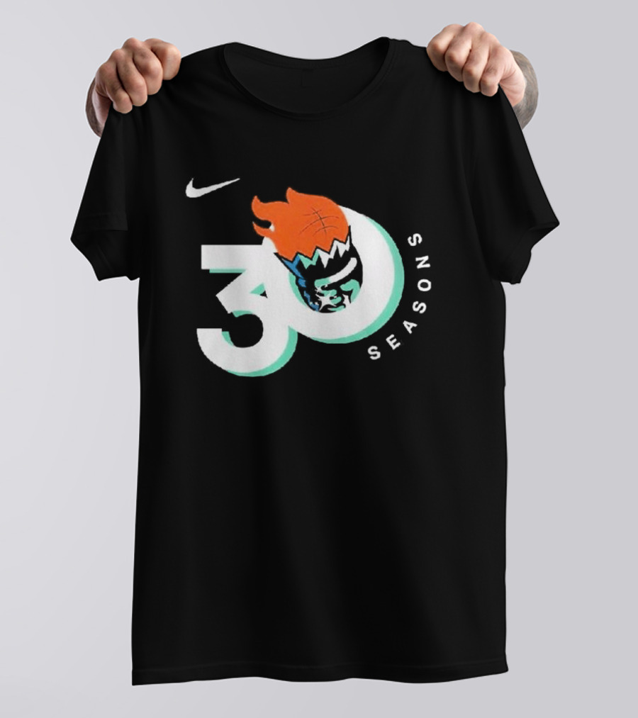 Nike New York Liberty 30 Seasons Anniversary T-Shirt