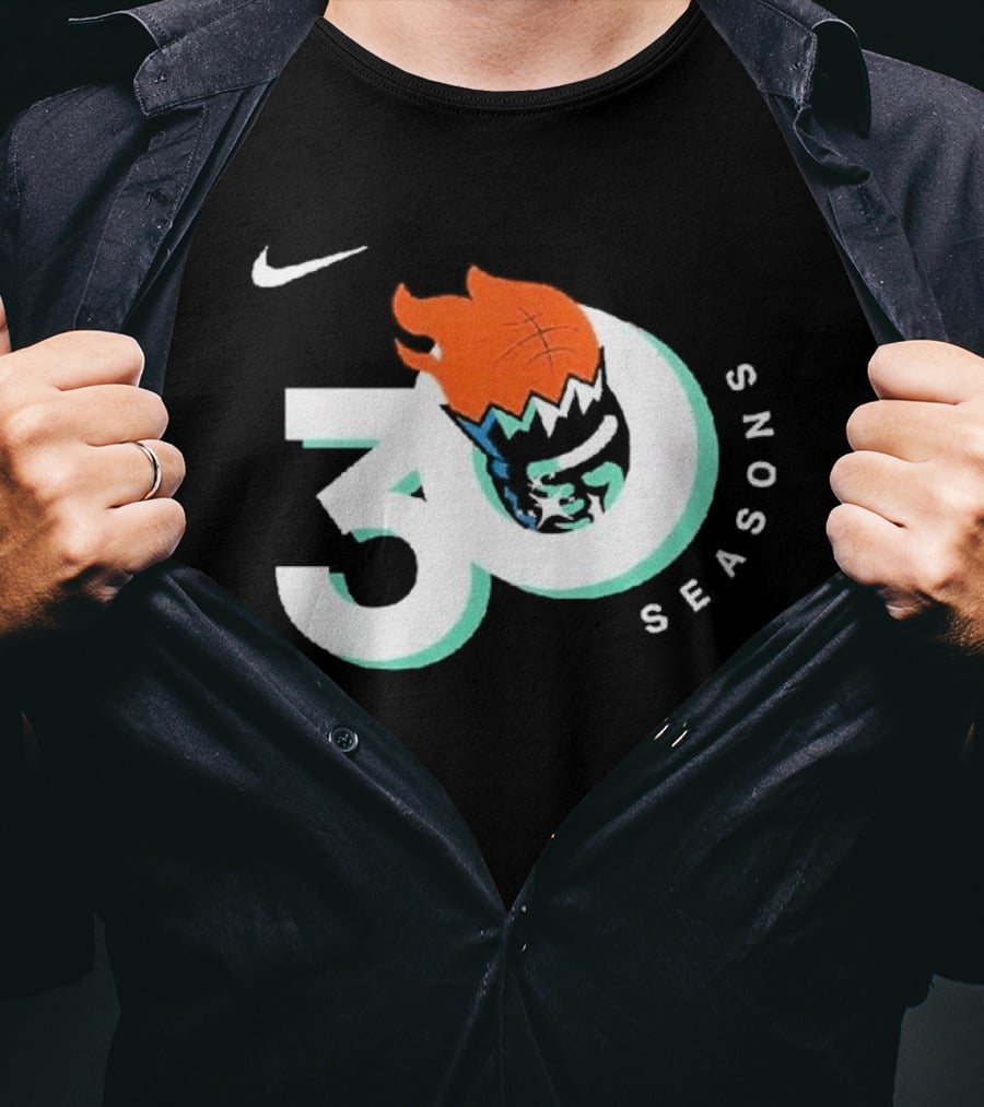 Nike New York Liberty 30 Seasons Anniversary T-Shirt