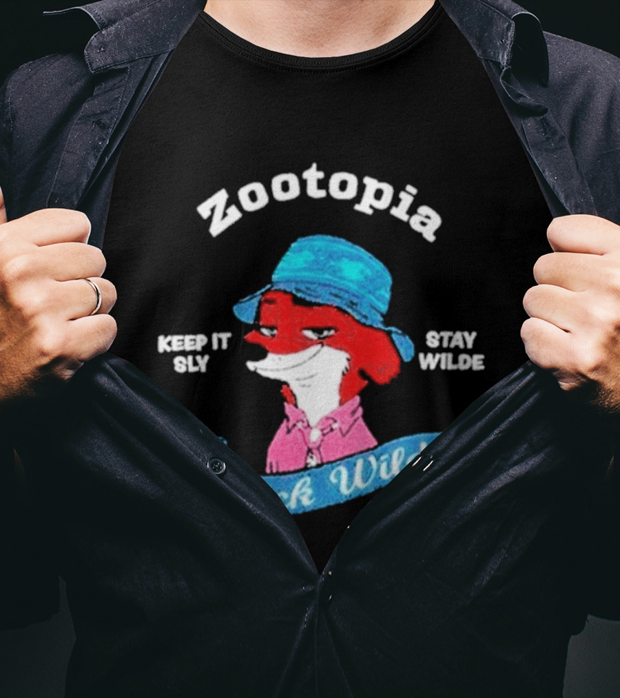 Zootopia Nick Wilde Keep It Sly Stay Wilde T-Shirt