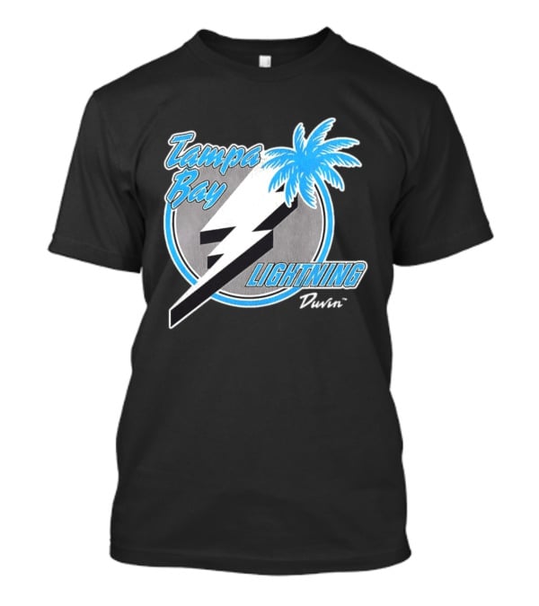 Tampa Bay Lightning NHL Tropics Palm Tree And Bolt T-Shirt