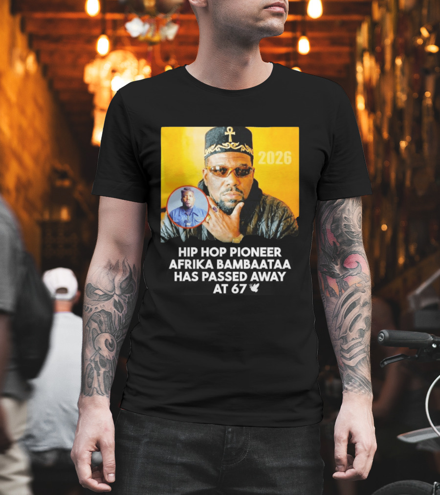 Afrika Bambaataa Hip Hop Pioneer Legacy Lives On T-Shirt