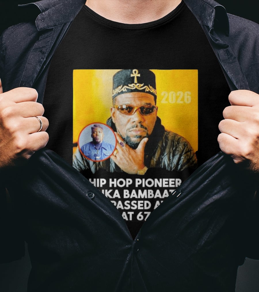 Afrika Bambaataa Hip Hop Pioneer Legacy Lives On T-Shirt