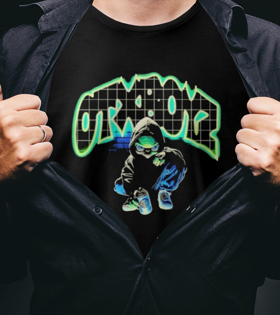 Ohgeesy Otx Boyz Martian Neon Graffiti T-Shirt