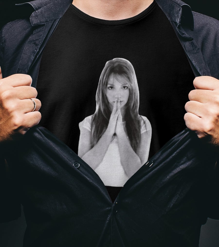 The Boys Laz Alonso Britney Spears Iconic Prayer Pose T-Shirt