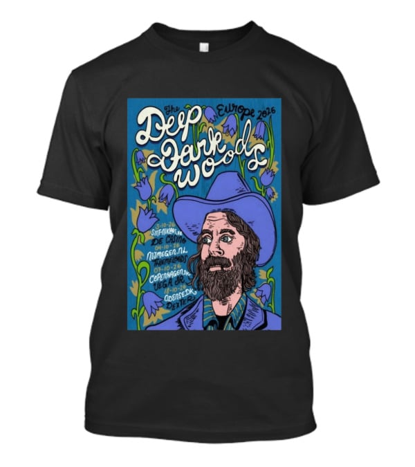 The Deep Dark Woods Europe 2026 Sint Niklaas De Casino Nijmegen Merleyn Copenhagen Vega Odense Dexter T-Shirt