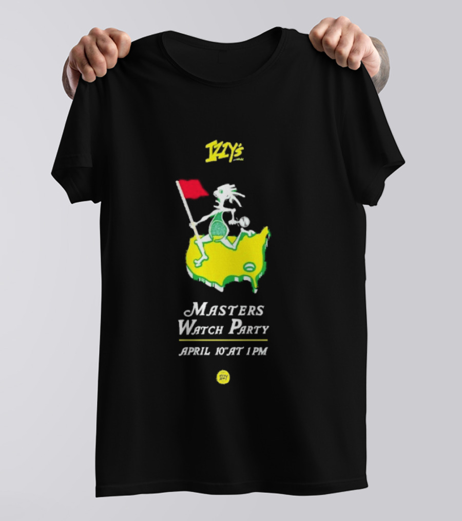 Izzy's Masters Party April 10th 1PM Golf Event T-Shirt