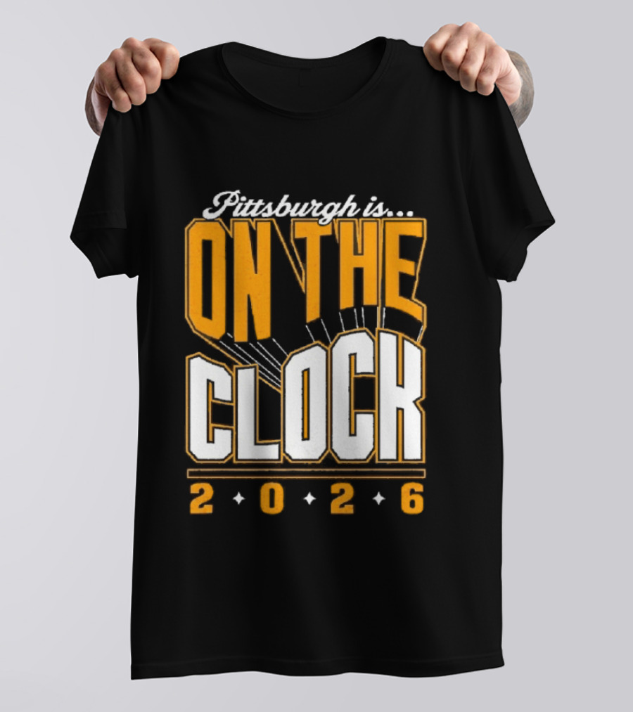 Pittsburgh Is On The 2026 Football Draft Countdown T-Shirt
