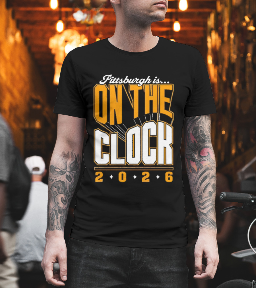 Pittsburgh Is On The 2026 Football Draft Countdown T-Shirt