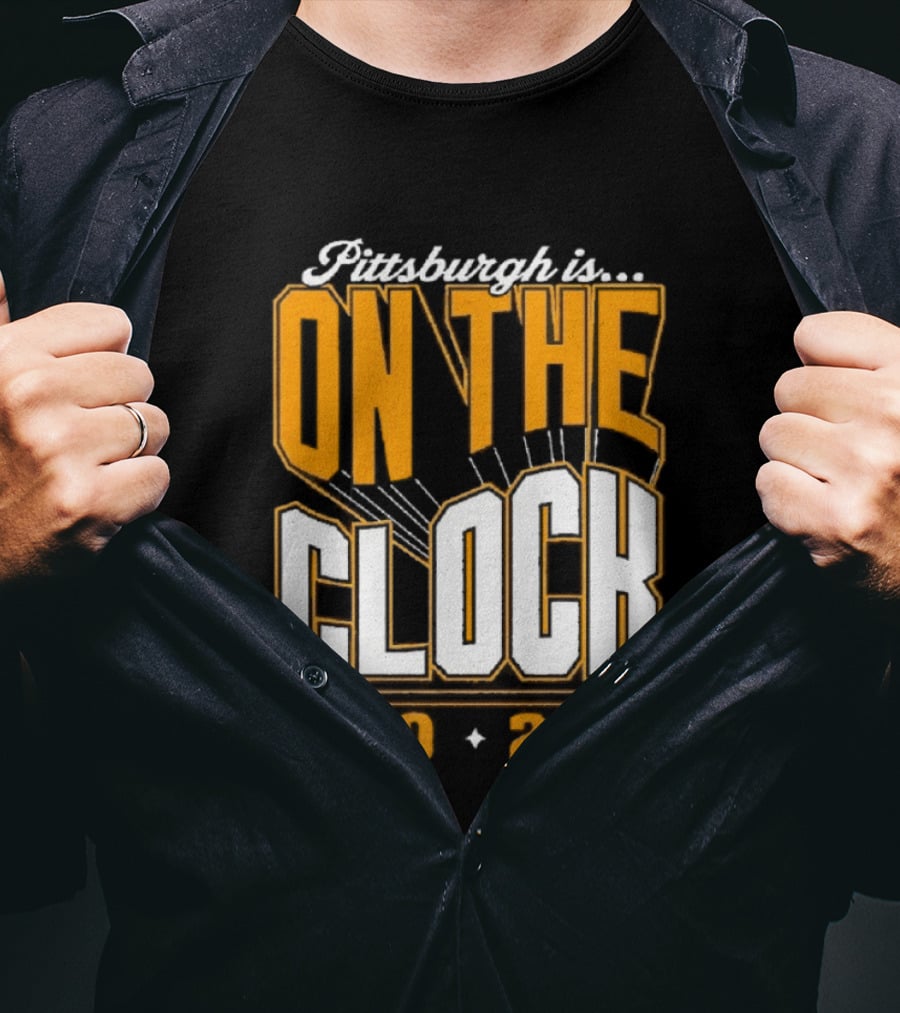 Pittsburgh Is On The 2026 Football Draft Countdown T-Shirt