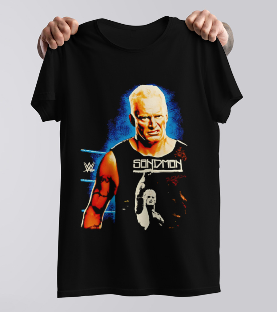 Wrestling Icon Sandman WWE Hardcore Legend T-Shirt