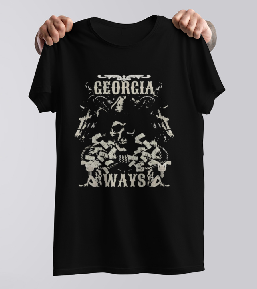 Quavo Skull Georgia Ways T-Shirt