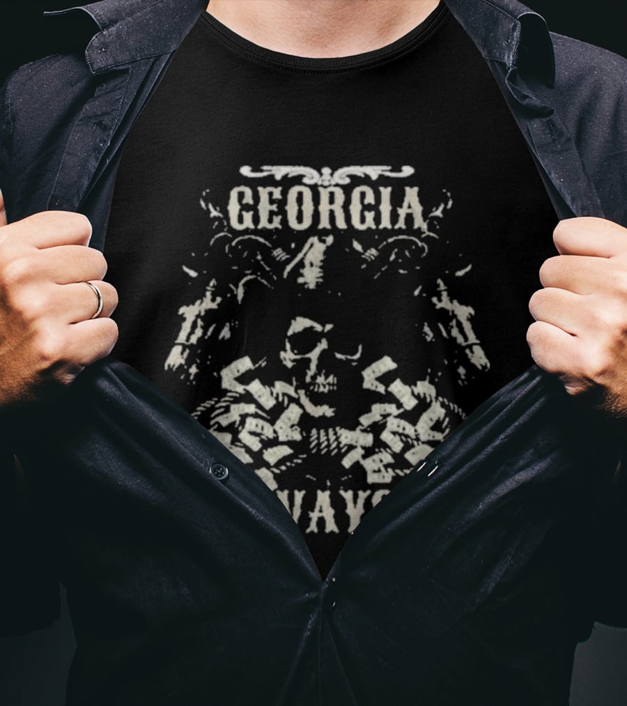 Quavo Skull Georgia Ways T-Shirt