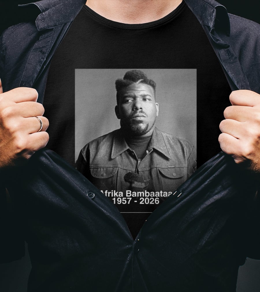 Afrika Bambaataa 1957 2026 Pioneer Legacy RNNA T-Shirt