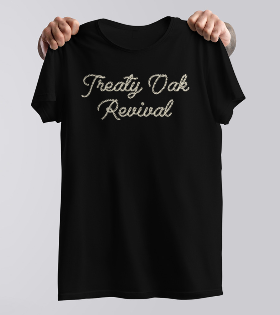 Treaty Oak Revival Rope Classic Script T-Shirt