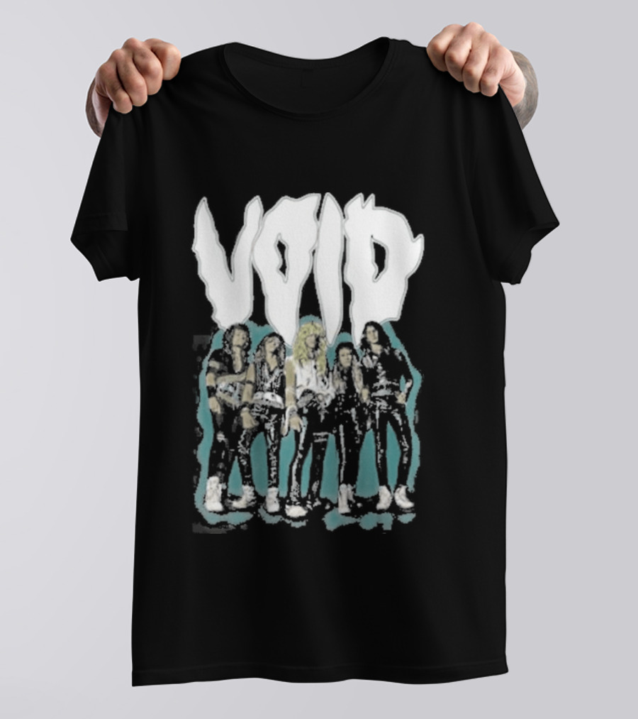 Void 2026 Tour Band Illustration Music Concert Merch T-Shirt