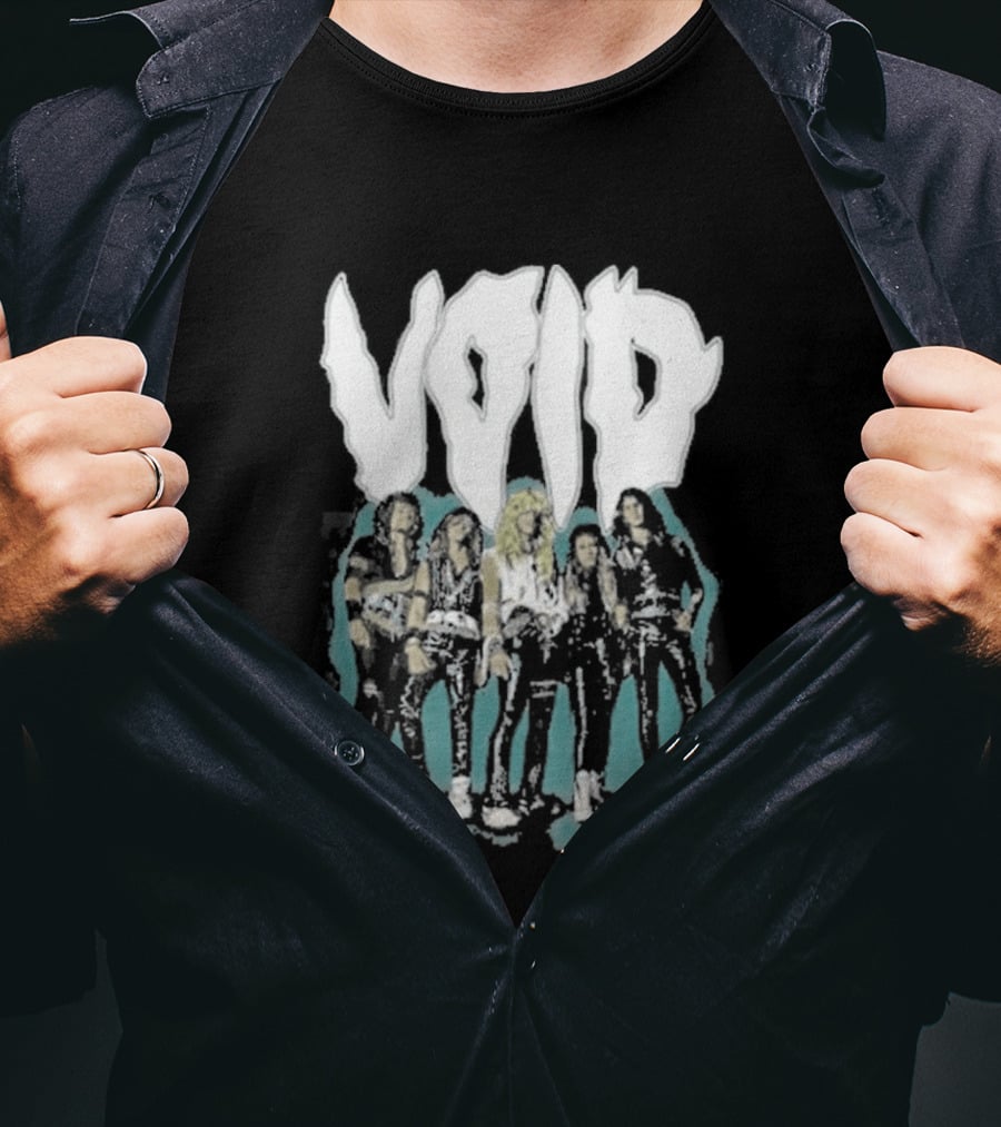 Void 2026 Tour Band Illustration Music Concert Merch T-Shirt