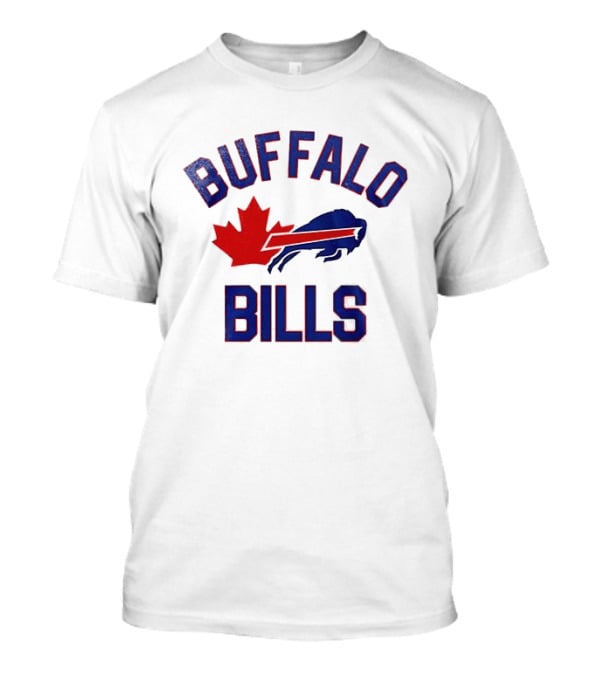 Buffalo Bills Maple Leafs Mafia Canada Collaboration T-Shirt