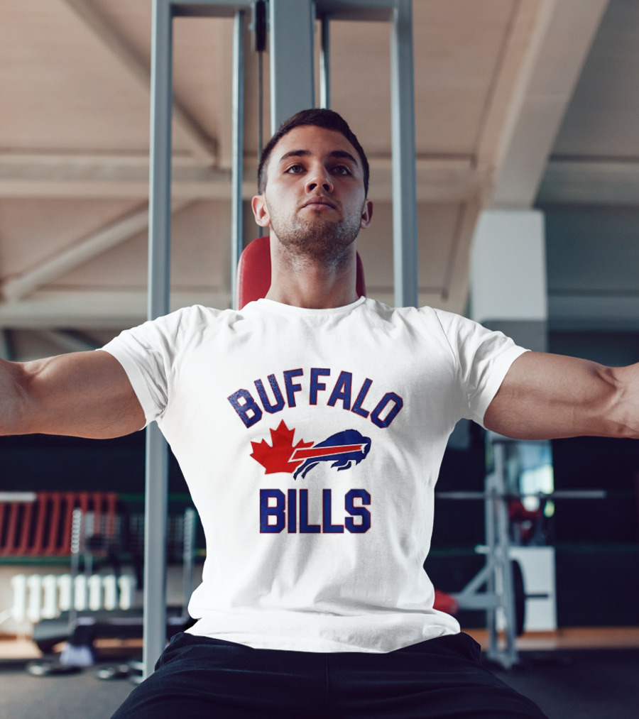 Buffalo Bills Maple Leafs Mafia Canada Collaboration T-Shirt