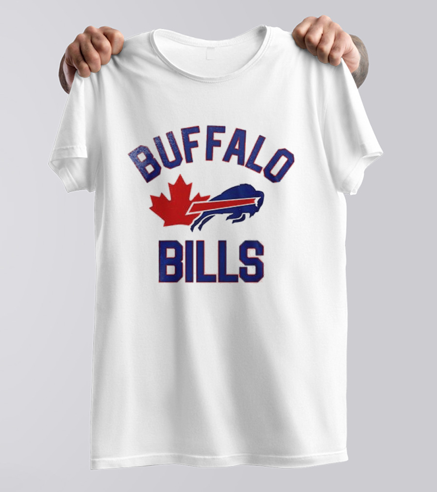 Buffalo Bills Maple Leafs Mafia Canada Collaboration T-Shirt