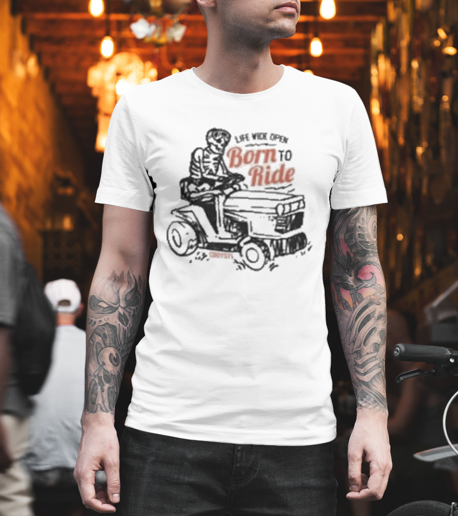 Live Like Cboystv Born To Ride T-Shirt