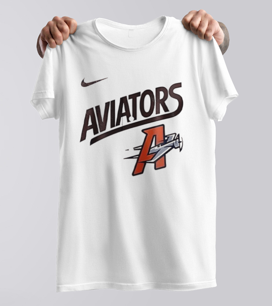 Nike Las Vegas Aviators A Logo Nike Swoosh T-Shirt