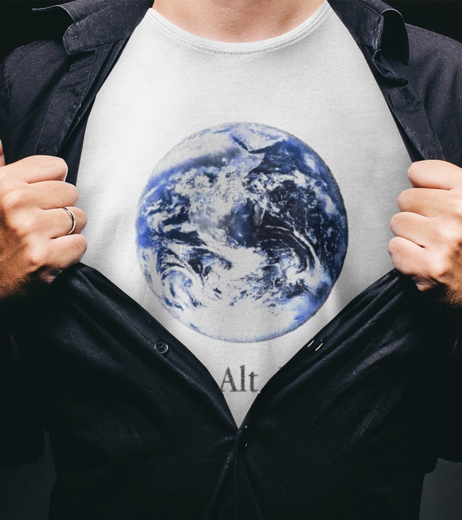 Earth Ctrl Alt Del Retro Computing Humor T-Shirt