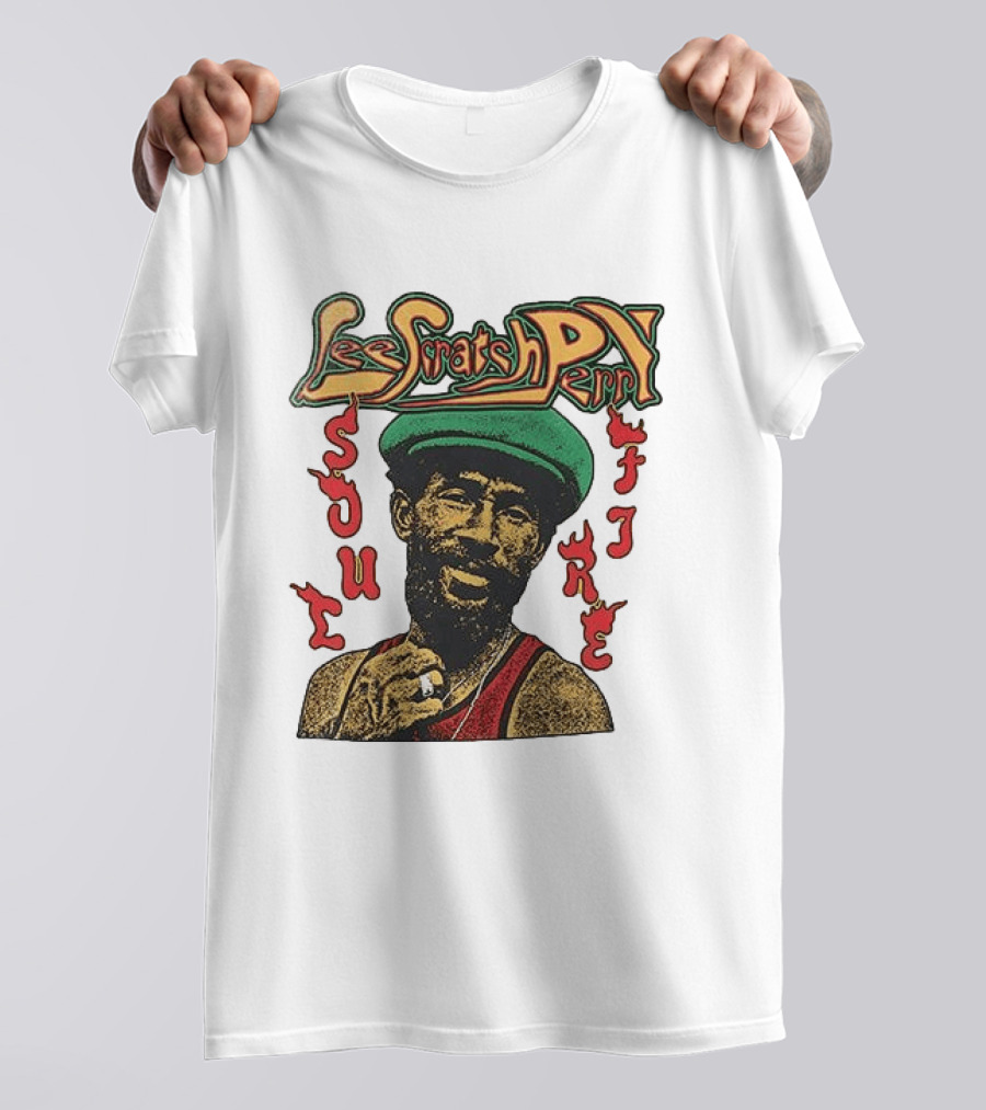 Lee Scratch Perry Message Issue Life T-Shirt