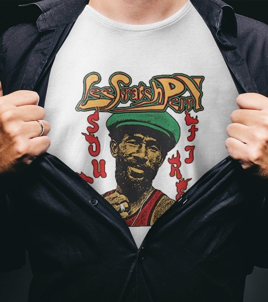 Lee Scratch Perry Message Issue Life T-Shirt