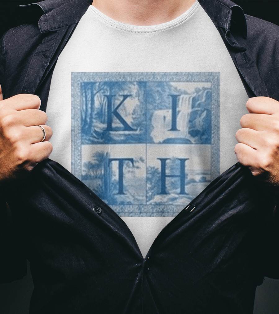 Dallas Stars Kith Engraving Thomas Harley Nature Landscape T-Shirt