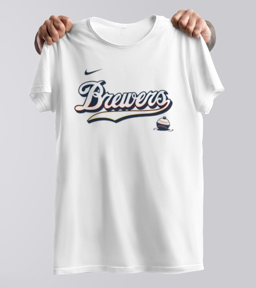 Nike Brewers Baseball Cupcake T-Shirt