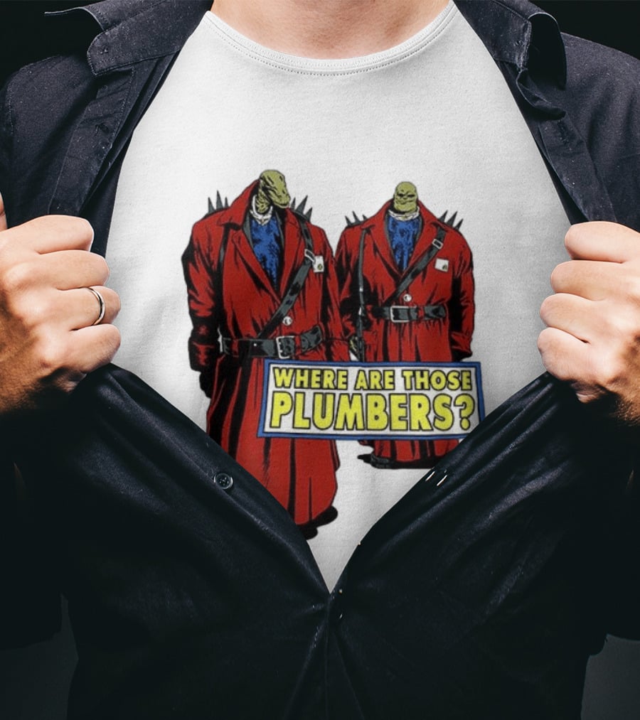 Goomba Super Mario Bros 1993 Where Are Those Plumbers? T-Shirt