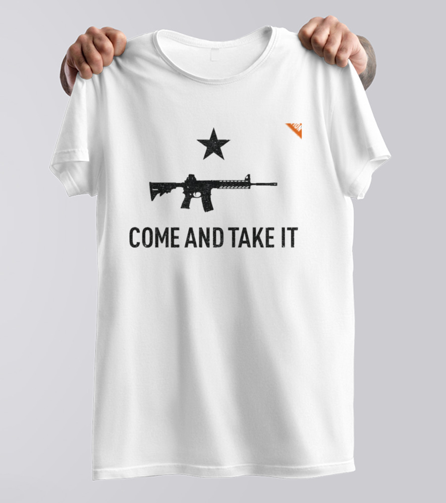 Grunt Come And Take It Rifle Star T-Shirt