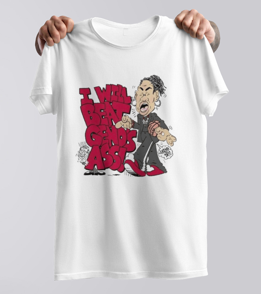 I Will Beat Geno's Ass Basketball T-Shirt