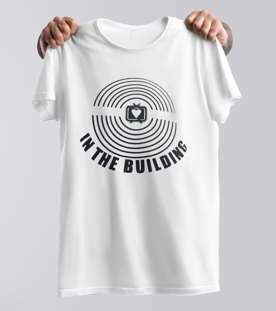 In The Building TV Heart Retro Circles T-Shirt