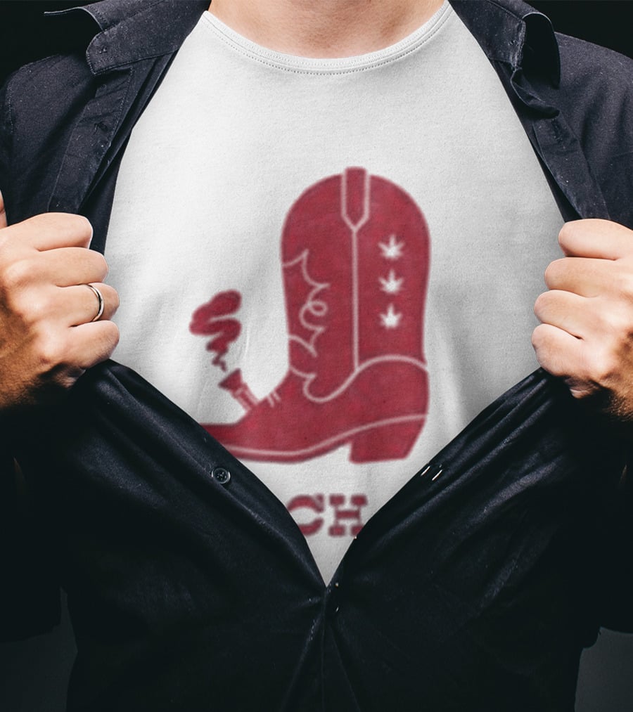 Peach Pit Boot Bong Iconic Music T-Shirt