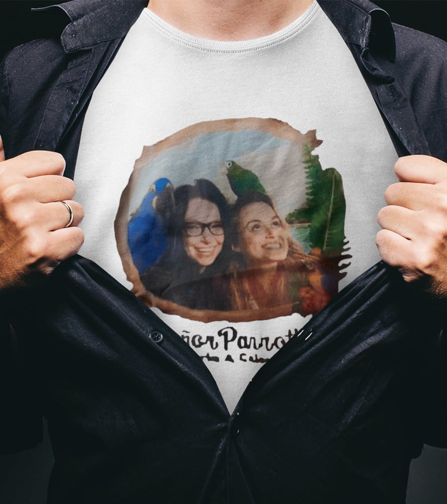 Señor Parrot Turks And Caicos Tropical Adventure T-Shirt