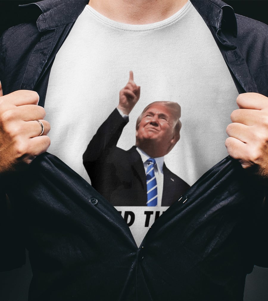 Trump I Did That Pointing Gesture Price Commentary T-Shirt