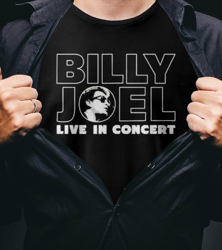 Billy Joel Live In Concert Admat 2025 Itinerary T-Shirt