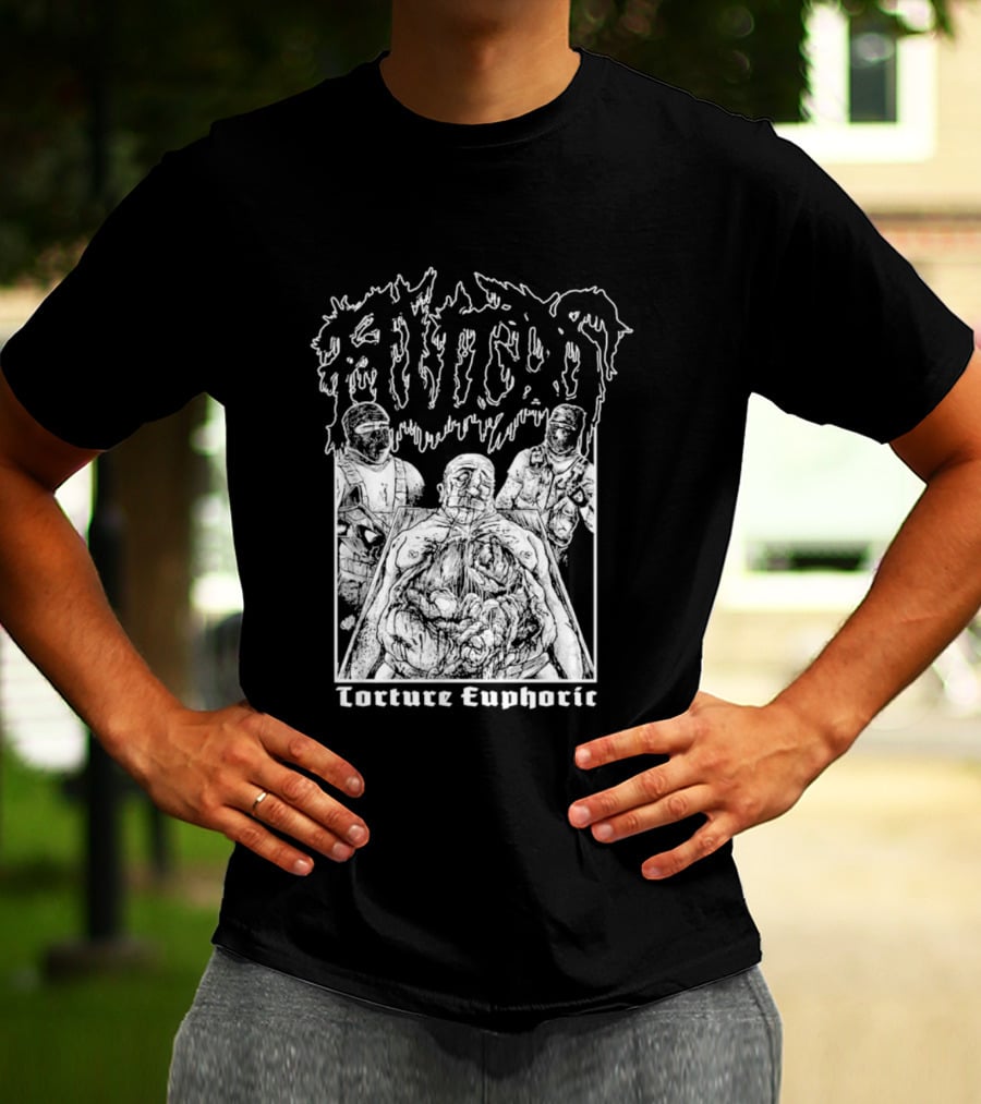 Fluids Torture Euphoric Gruesome Horror Fantasy T-Shirt