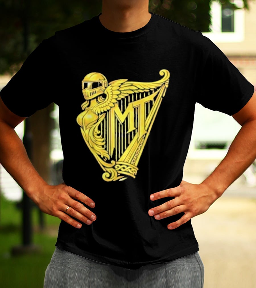 Murder Town USA MT Harp Winged Helmet T-Shirt