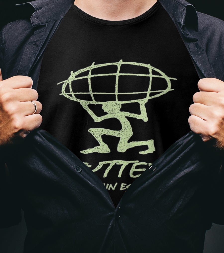 Pukas Surf Butter All Terrain Equipment Athlete Carrying Surfboard T-Shirt