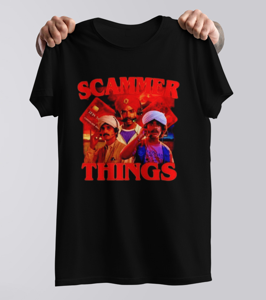 Scammer Things Credit Card Call Center T-Shirt