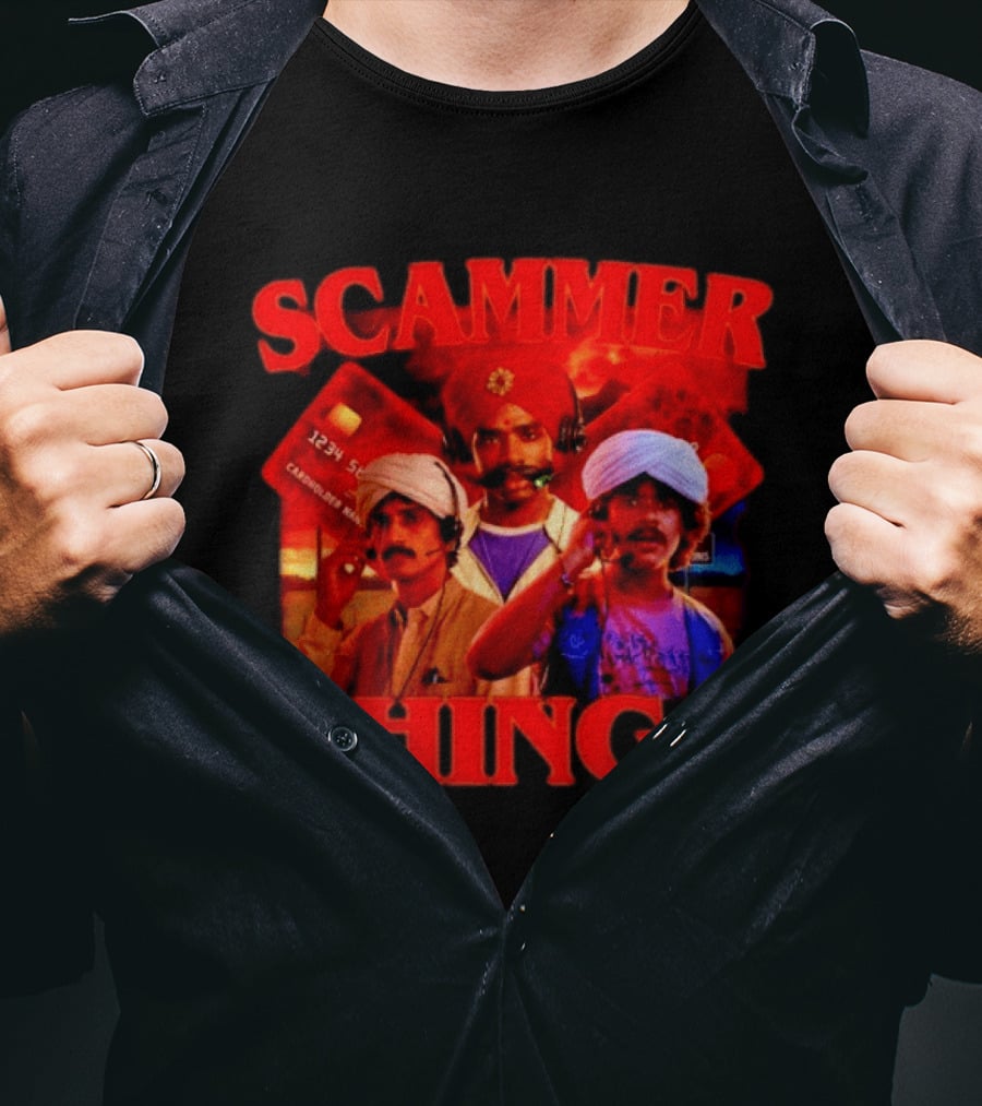 Scammer Things Credit Card Call Center T-Shirt