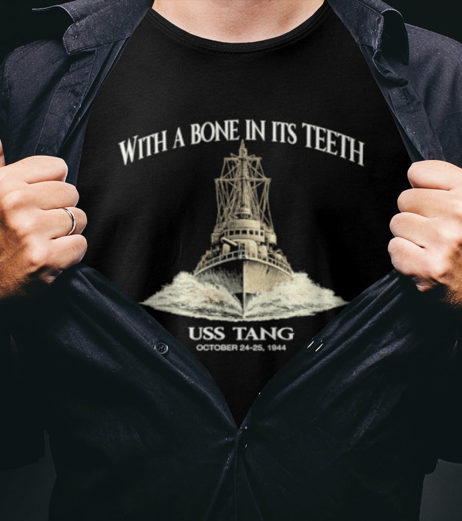 USS Tang With A Bone In Its Teeth October 24 1944 T-Shirt