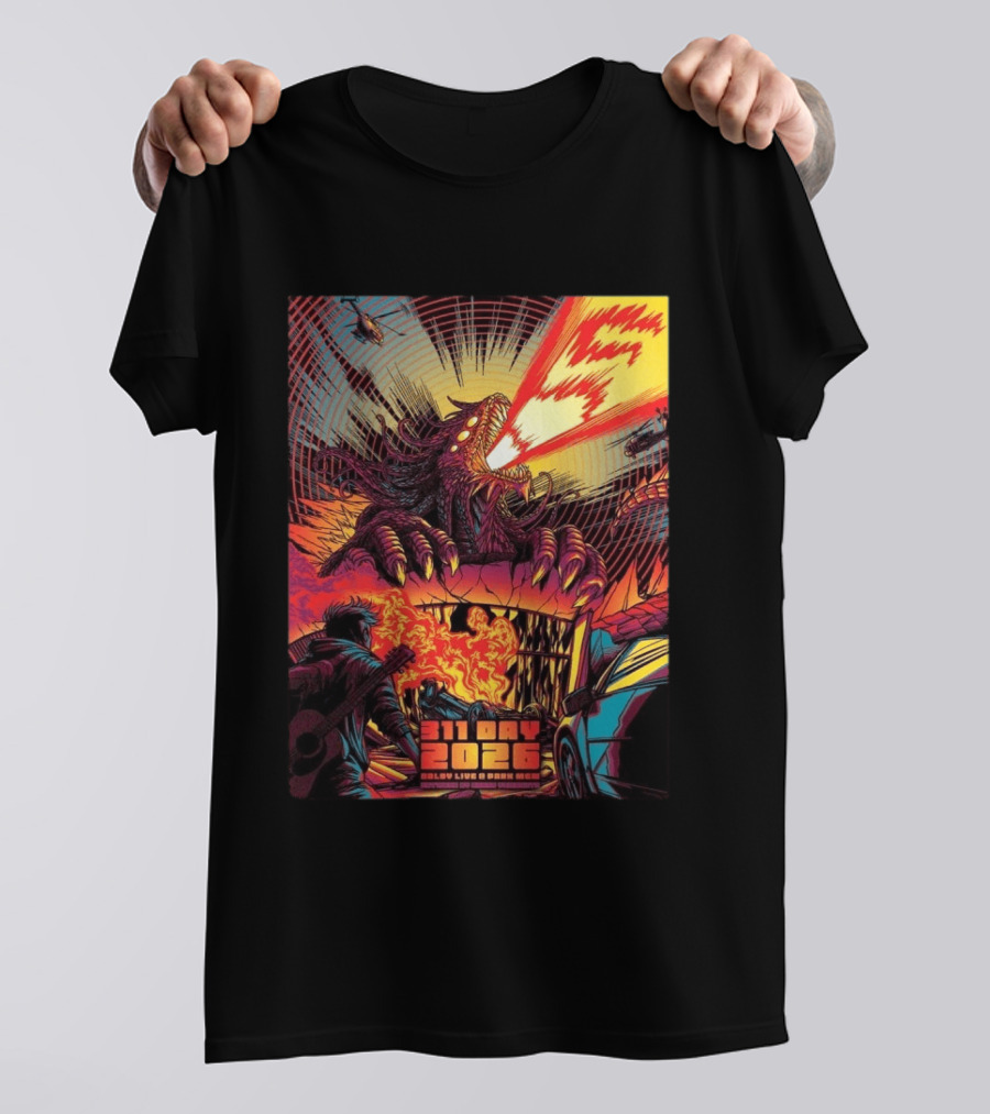 31 Day 2026 Dolby Live Park MGM March 7 8 Monster Scene T-Shirt