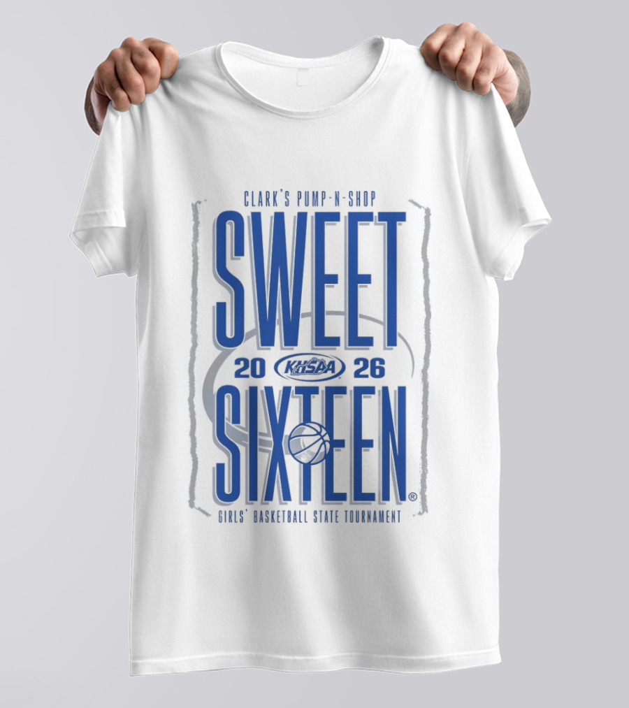 2026 KHSAA Sweet Sixteen Girls Basketball State Tournament T-Shirt