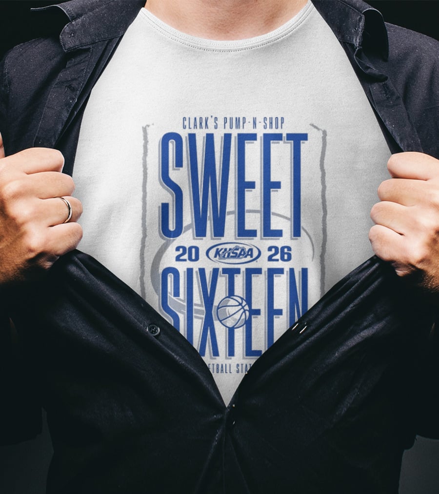 2026 KHSAA Sweet Sixteen Girls Basketball State Tournament T-Shirt
