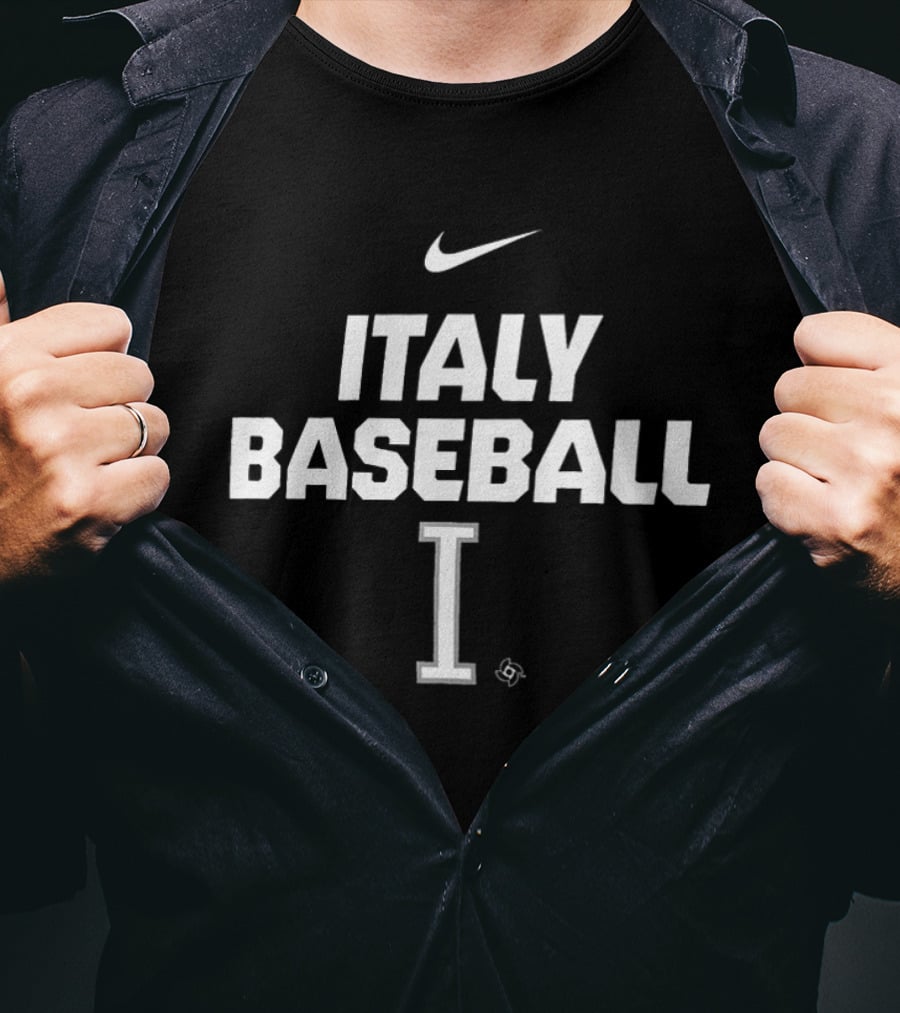 Italy Baseball Nike 2026 World Baseball T-Shirt